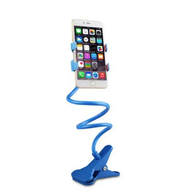 Suporte de telefone móvel flexível portátil, 360 Clip, Lazy Bed, Desktop Bracket, Smartphones Desk, Bed Mount, Stand Base de Apoio, 70cm