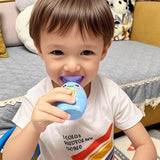 Children U-shaped Electric Toothbrush 360 Degrees Smart Cartoon Kids Silicone Toothbrush Automatic Rechargeable Sonic Toothbrush