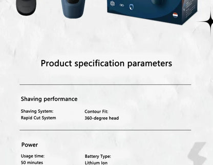 Philips S5366/5466 Electric Shaver With Sideburns Full-body Wash Original Genuine Gift Essentials