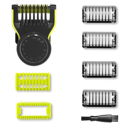 Peine guía de protección ajustable Brangdy para afeitadora eléctrica One Blade QP2520 QP2630 QP2724 QP2834, kit de repuesto de 14 pulgadas de longitud
