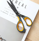 DELI Soft Handle Scissors for Office & Home Use - Durable Sharp Handcraft Scissors for Crafting & Office Supplies