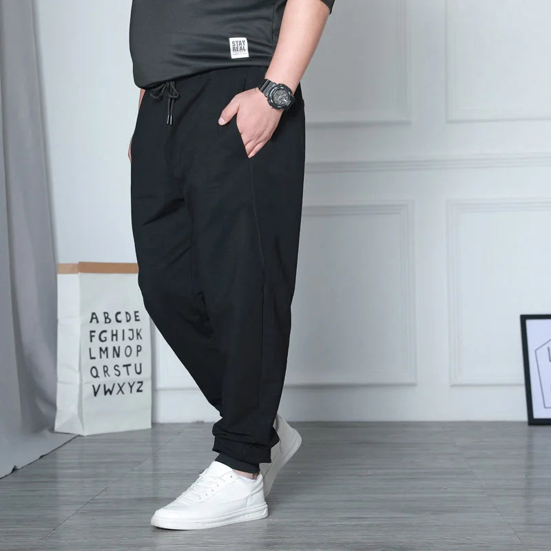 10xl calças casuais oversize dos homens plus size calças camufladas soltas perna larga baggy streetwear calças homem tamanho grande roupas calças