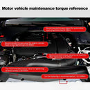 5-60N.m Torque Wrench 3/8 Inch Square Drive Torques Key ±3% High Precision Torque Wrench Professional Bicycle Automotive Tool