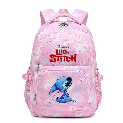 Mochila impermeable Disney Lilo Stitch para mujer, bolso de viaje para mujer, mochila escolar para adolescentes, mochila para libros