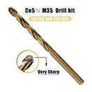 Cobalt High Speed Steel Twist Drill Bit M35 Stainless Steel Tool Set Of Drills Accessories For Metal Stainless Steel Drilling