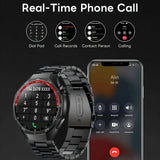 LAXASFIT 2026 New Smart Watch Bluetooth Calling Fitness Tracking Music Playback Health Monitor Smartwatch for Men Women