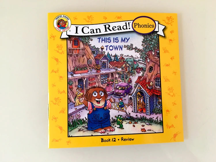I Can Read Phonics 12 Books/Set My Very First Picture Books English Story Pocket Book for Children Kids Baby Montessori Reading