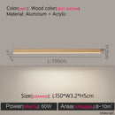 Modern Long Strip Ceiling Light Surface Mounted Minimalist Aisle Lamp Living Room Bedroom Kitchen Home Office LED Lighting