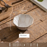 Elegant Classical Plate French Retro Ceramic Dishes Home Plate Rice Bowl Party Tableware Set White Lace Embossed Dinner Plate