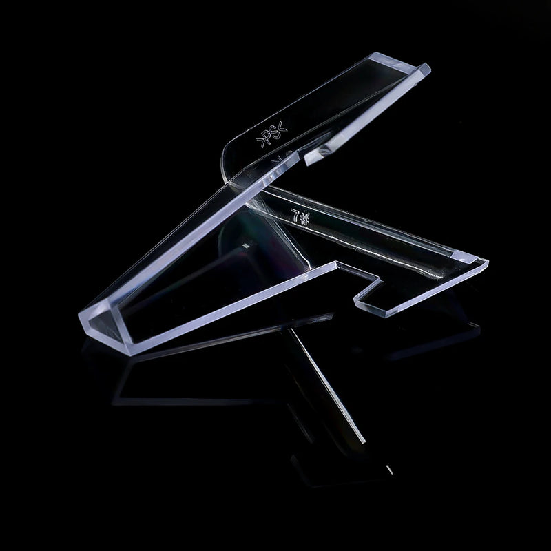 1-30Pcs Clear Acrylic Coin Display Stand Holders Small Easel Rack Trading Card Holder Support For Kpop Idol Card Organizer