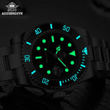 ADDIESDIVE Men's Classic Watch with Ceramic Bezel 200m Water Resistant Casual Quartz Watch BGW9 Blue Luminous Gift Watch MY-H3-2