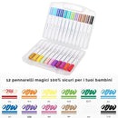 Magic Puffy Paint, 3D Drawing Magic Canvas Sponge, Texture Painting Kit, DIY Bubble Drawing Pens Art Supplies Crafts For Kids