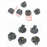1/10pcs T5 Car Instrument Light Holder 12V Wedge Car Interior Light Bulb Gear Position Light/Centre Console Indicator Light