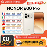 Smartphone HONOR 600 Pro 5G (Versão UE) 6.57" AMOLED - Snapdragon 8 Elite | Câmara 200MP AI, Bateria 6400mAh & 80W Super Charge