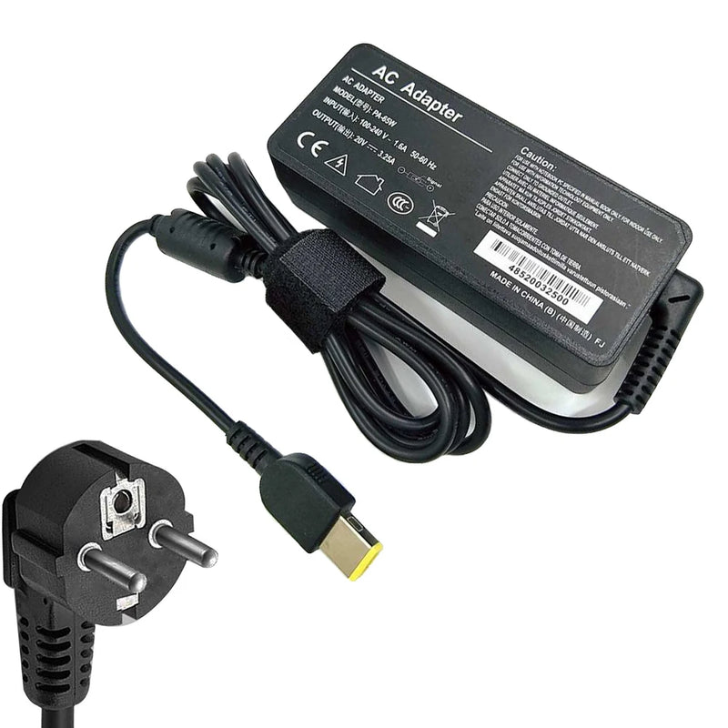 65W 20V 3.25A  USB AC Laptop Charger Power Adapter For Lenovo Thinkpad X301S X230S G500 G405 X1 Carbon E431 E531 T440s