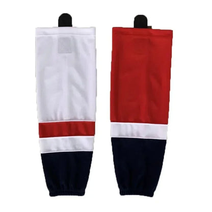 1 Pair Multiple Colors Knit Ice Hockey Socks 100% Polyester Team Training Socks Practice Socks Hockey Equipment Sports Sock