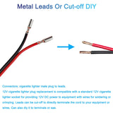 2FT/6FT/12FT 12V Car Cigar Lighter Socket Plug Connector Extension Cord Power Adapter On Off Switch Universal Charger Adapter