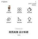 Custom Nordic Dining Chairs Modern Aesthetic Fold Ergonomic Chair Kitchen Trendy Outdoor Chaises Salle Manger Home Furniture