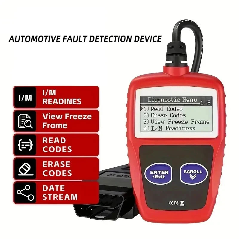 OBD2 Scanner Bluetooth is suitable for ISO, VPW, PWM bus systems and CANBUS systems OBDII Automotive diagnostic Scan tool Engine