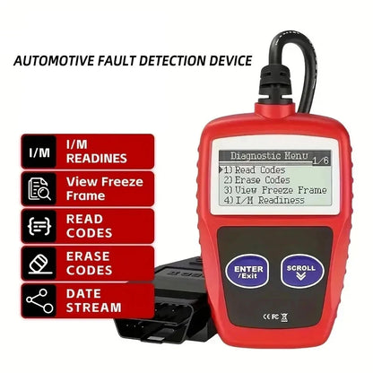 OBD2 Scanner Bluetooth is suitable for ISO, VPW, PWM bus systems and CANBUS systems OBDII Automotive diagnostic Scan tool Engine