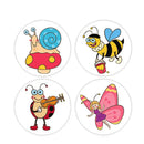 100-500pcs Cartoon Animal Stickers Teacher Reward Stickers for Kids, Party Decoration Sticker for School Classroom Home