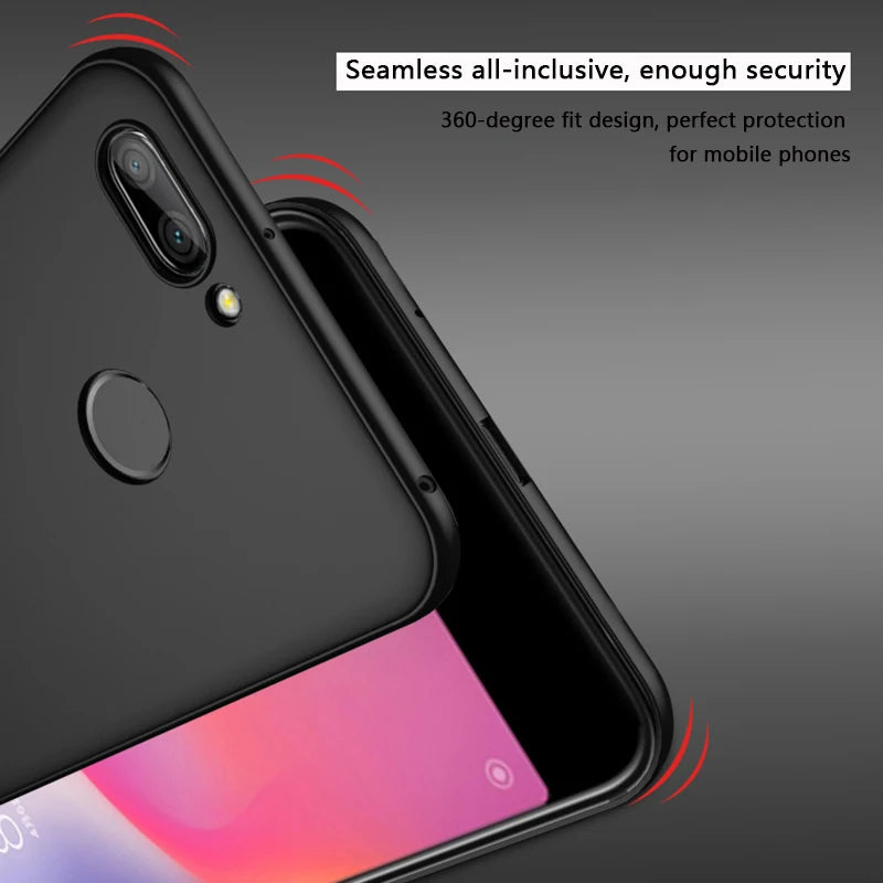 Funda de silicona TPU mate para Xiaomi Redmi 6 6A (5,45 pulgadas)