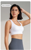 Ropa interior deportiva transpirable y a prueba de golpes para mujer, sujetador de yoga para correr, entrenamiento, espalda descubierta, push up, para gimnasio y ejercicio.