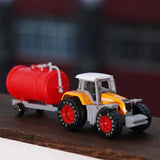 1pc Children Kids Alloy Tractor Dump Truck Educational Toy Tractor Toy Model Car Toys Farmer Vehicle Engineering Car Model