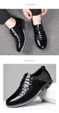 2024 Autumn Business Casual Shoes for Men Trend Classic Leather Shoes Outdoor Men Sneakers Sewing Breathable Men's Dress Shoes