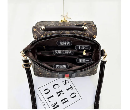 New Shoulder bag Women bag tote luxury designer handbag women Handbags leather Printed monogram single shoulder straddle bag