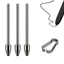 Nib lápis substituível para Samsung Galaxy Tab, S7, S8, S9 +, S23, Nota 20, Titanium Alloy Touch Stylus S Pen Tip, resistente ao desgaste