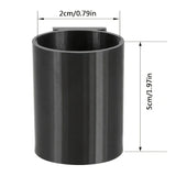 1PC Car Lipstick Holder Fit,Space-Saving Vent Side Organizer for Lipsticks,Sleek Black Design,Sturdy ConstructioTravel Essential