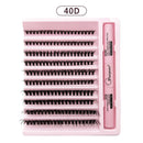 Cílios 200 pçs clusters lash bond & seal ferramentas de maquiagem diy kit de extensão de cílios para colagem cílios colagem cola acessórios