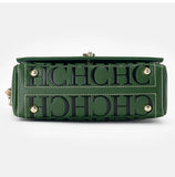 CH Autumn and Winter Solid Color Crossbody Bag Letter Printing High Quality Women's Fashion Elegance 2025 Classic Women's Bag