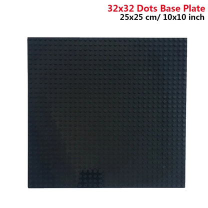 32x32 32x16 Dots Classic Building Blocks Base Plate MOC DIY Small Size Bricks Baseplate Parts for City Figures Children Toys