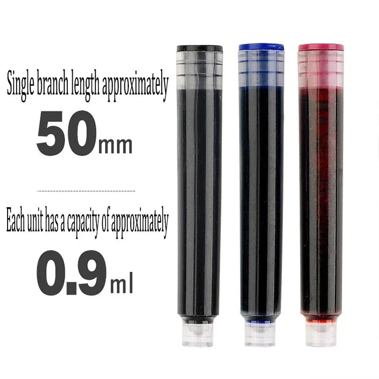 11pcs Fountain Pen Set 0.38mm Replaceable Ink For Smooth Writing, Multifunctional Office Stationery And Learning Supplies