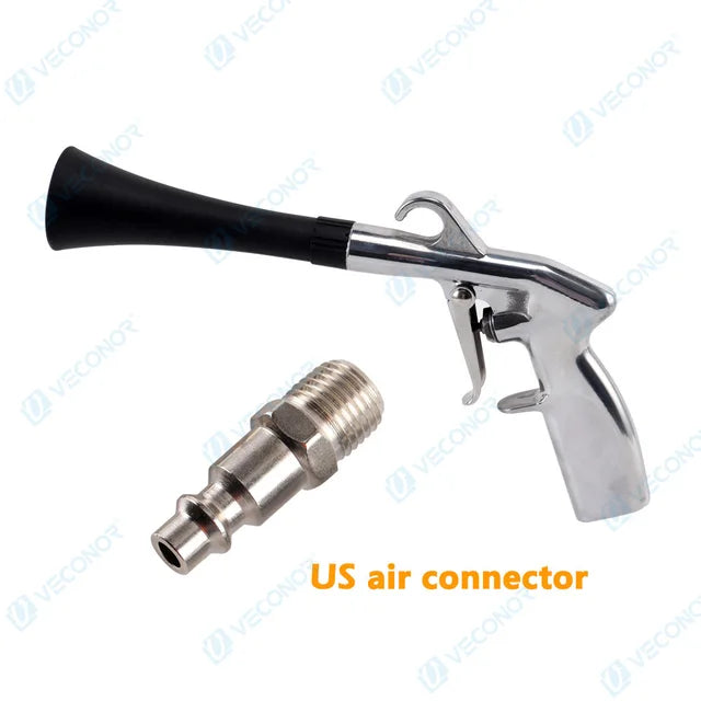 Efficient Air Blow Car Wash Gun Dry Cleaning Gun High Pressure Tornado Dust Professional Car Interior Cleaning Tools 