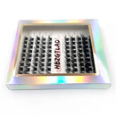 5D DIY Cluster Invisible band Lashes Segmented Bundle Thick Eyelashes Extension Russian Volume Individual False Lashes Cilios