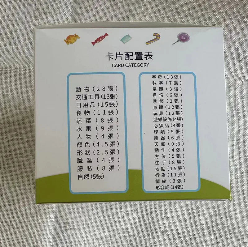 112/255 Chinese Cantonese English Card Early Education Machine Children's Early Education Card Machine Toys Book Art