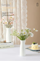 4066 Simple Plastic Vase Silver Willow Hydroponic Flowers Artificial Flower Vase Desktop Living Room Decoration Ornaments