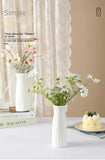 4066 Simple Plastic Vase Silver Willow Hydroponic Flowers Artificial Flower Vase Desktop Living Room Decoration Ornaments