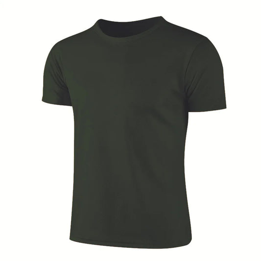 Multicolor Quick Dry Short Sleeve Sport T-Shirt Gym Jerseys Fitness Shirt Trainer Running T-Shirt Men's Breathable Sportswear