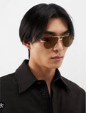 Ollymurs  Frameless Brushed SunglassesDesigner CT0427S CAR Card Home New Men's Comfortable Fashion Anti-ultraviolet Sunglasses