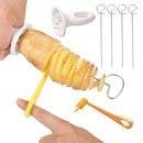 Spiral Potato Cutter Twisted Slice Potato Tower Whirlwind Potato Cut Diy Creative Fruit And Vegetable Spiral Slicer For Kitchen