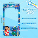 Disney Lilo And Stitch Photo Booth Frame Props Children's 1st Birthday Party Shooting Background Props Baby Party Decoration