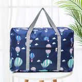 Foldable Travel Duffel Bag Portable Weekender Overnight Carry on Bag for Waterproof Luggage Organizer Floral Print Travel Tote