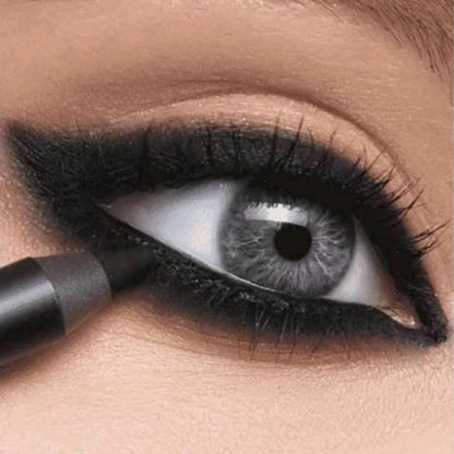 Caneta delineadora à prova d'água, suave, fosco, preto, marrom, gel, secagem rápida, lápis de longa duração, não floresce, maquiagem para os olhos