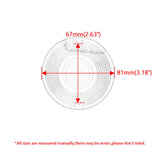 For Harley Touring Electra Glide Road King Ultra Glide Softail 1986 - 2014 Motorcycle Front Turn Signal Light Lens Cover Parts
