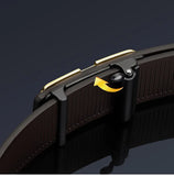 Men's automatic buckle casual cowhide versatile belt with personalized fit