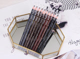 Natural Pull Eyebrow Pencil Waterproof Eye Brow Enhancer Pen Long Lasting Eyes Makeup Tools Cosmetics Black Red Brown Gray